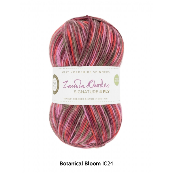 Signature 4ply - Zandra Rhodes - Botanical Bloom 1024